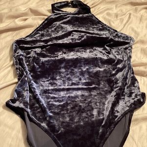 Velvet Bodysuit New